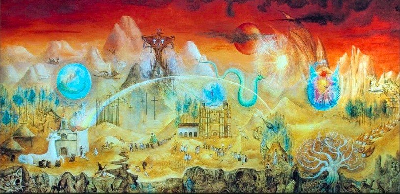 El mundo mágico de los mayas de Leonora Carrington