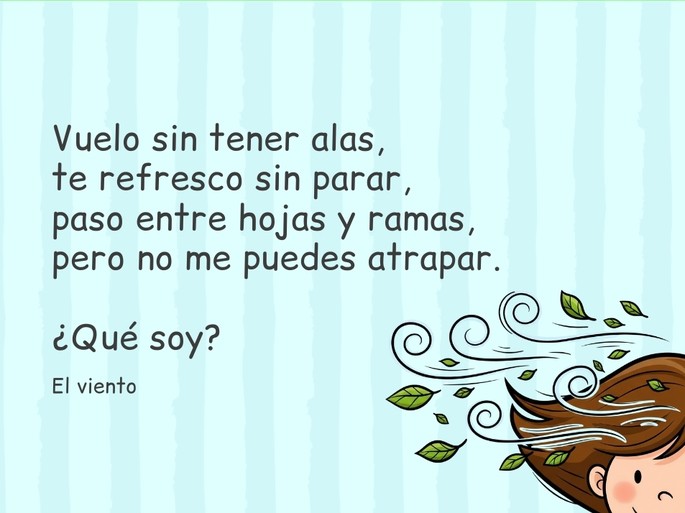 Adivinanzas para niños: el viento