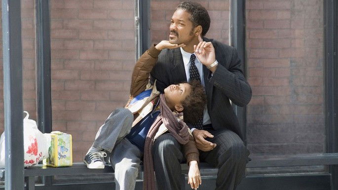 Fotograma de la película En busca de la felicidad