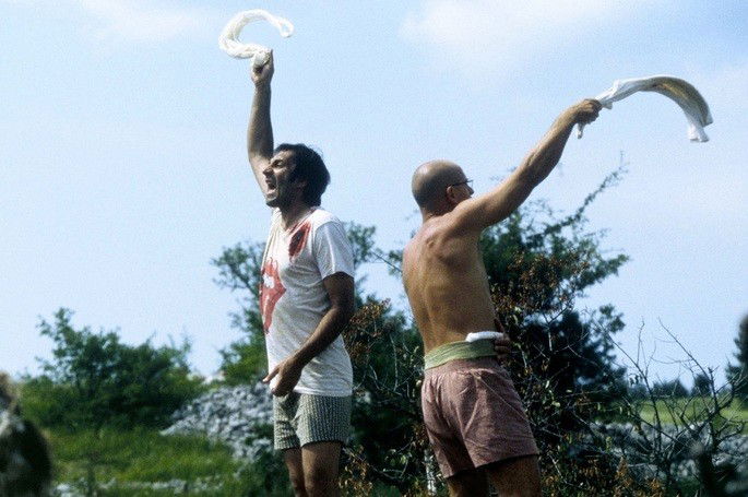 Fotograma de la película En tierra de nadie