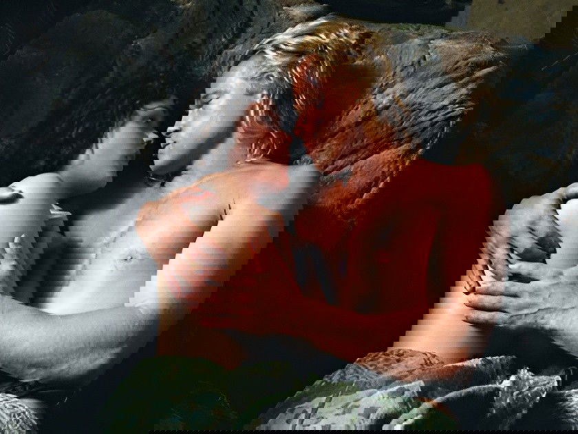 Escena película Troya Aquiles y Briseida