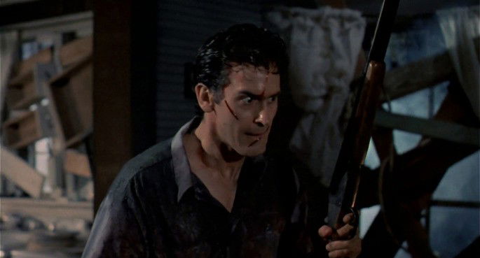 Fotograma de la película Evil Dead II