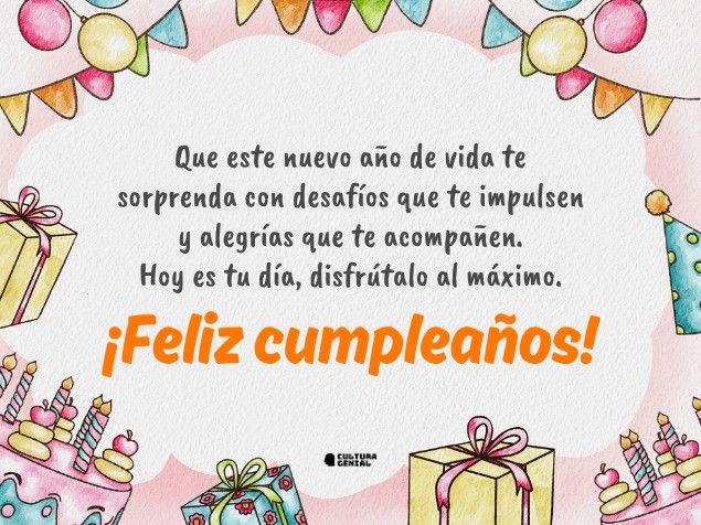 Feliz cumpleaños frases originales 6