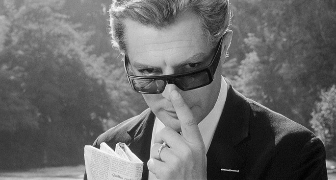 Fotograma de la película Fellini 8 y medio