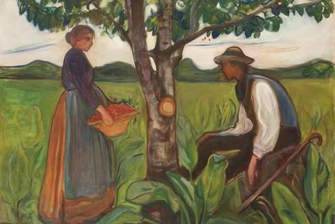 Edvard Munch: Fertilidad, 1898.
