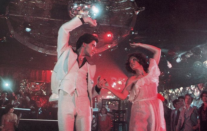 Fotograma de la película Fiebre del sábado noche