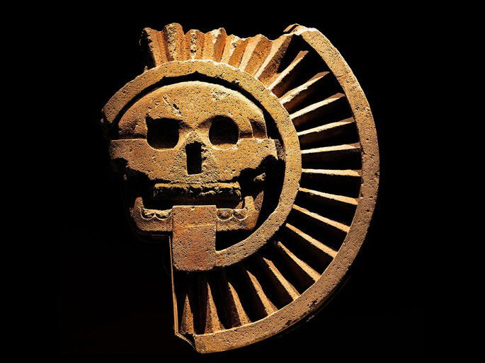 Escultura dios de la muerte