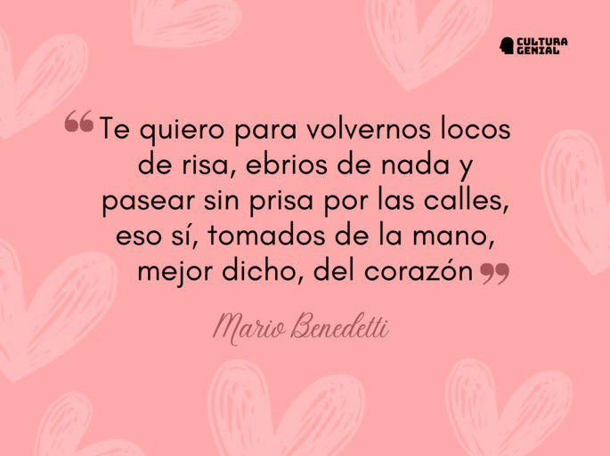Frase de amor de Benedetti 2