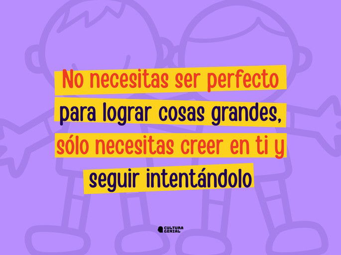 Frases motivadoras para niños 6