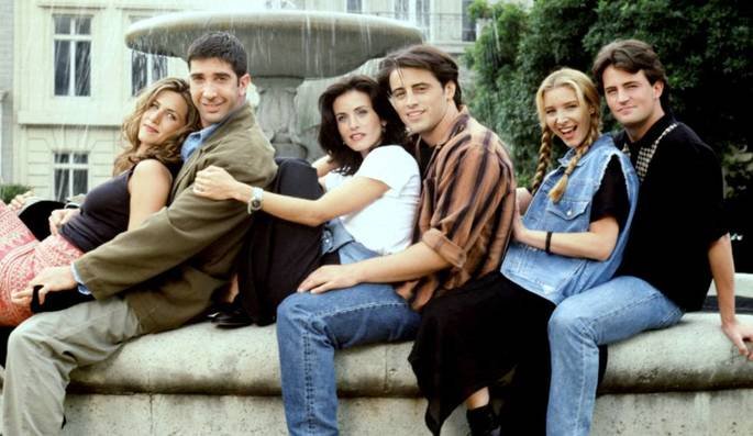 Fotograma de la serie Friends