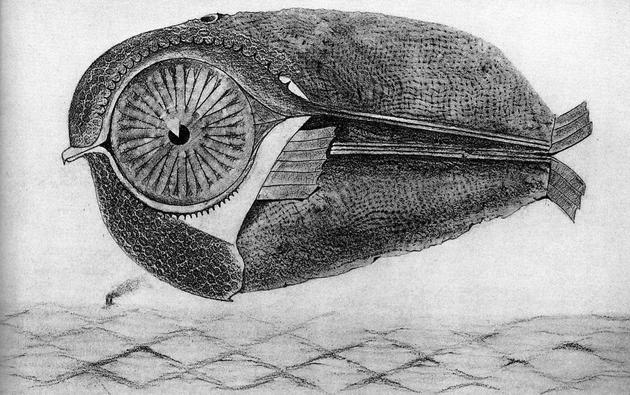 L'Évadé (o Fugitivo) 1926 - Max Ernst