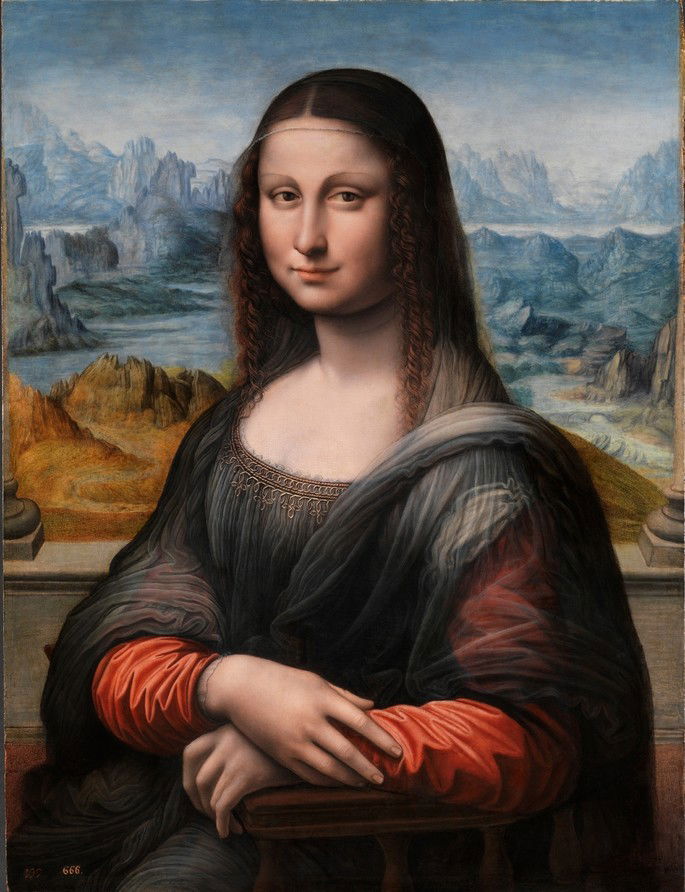 mona lisa el prado