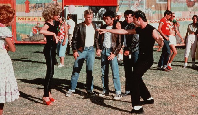 Fotograma de la película Grease