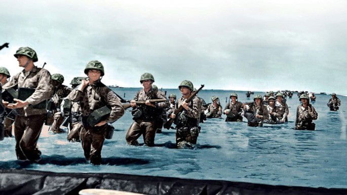 Fotograma del documental La II Guerra Mundial en color