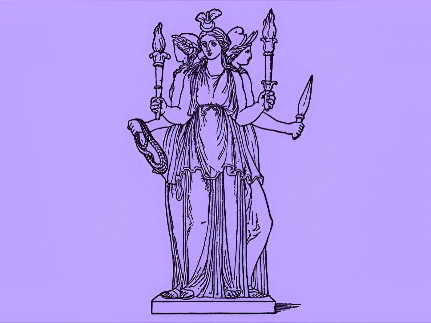 Hécate desde diosa griega a bruja Cultura Genial