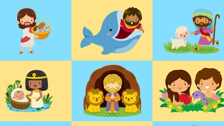 23 historias famosas de la Biblia para niños