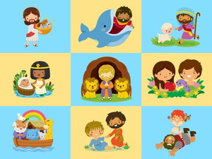 23 historias famosas de la Biblia para niños