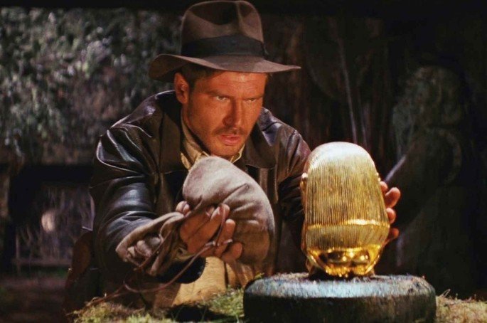 Fotograma de la película Indiana Jones: en busca del arca perdida