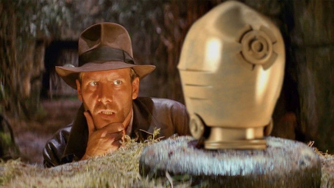 Fotograma de la película Indiana Jones: en busca del arca perdida