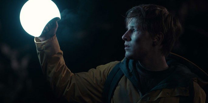 Jonas entrando el las cuevas de Winder.