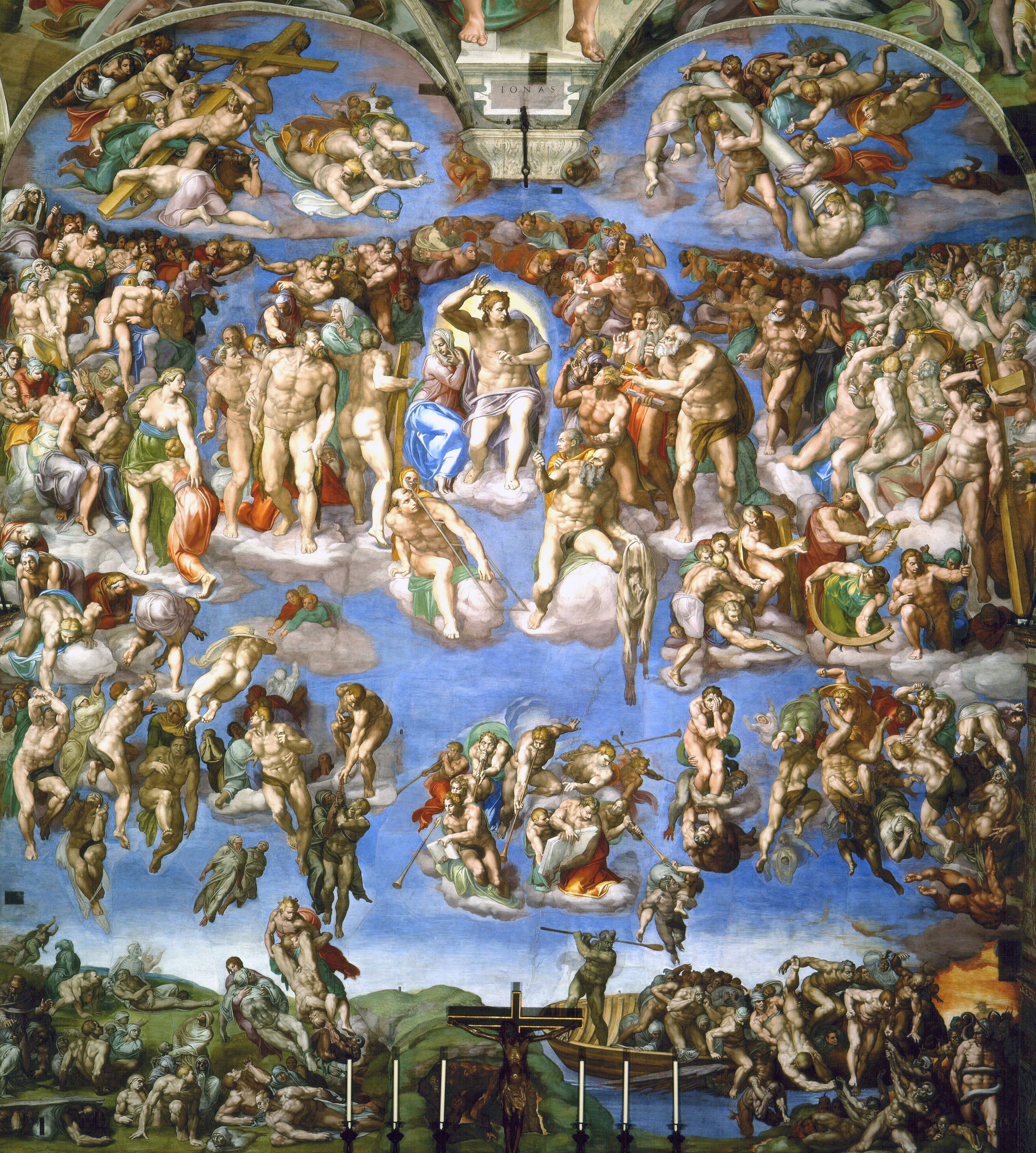 Juicio Final Capilla Sixtina Miguel Ángel