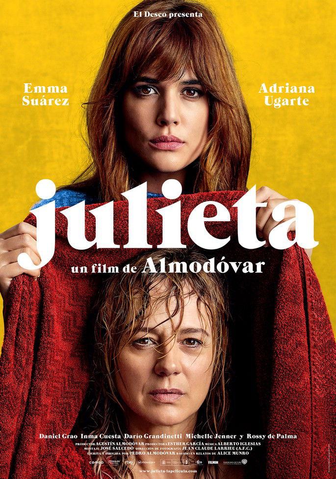 Cartel de la película Julieta.