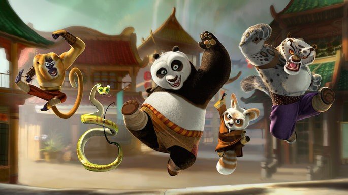 Fotograma de la película Kung Fu Panda