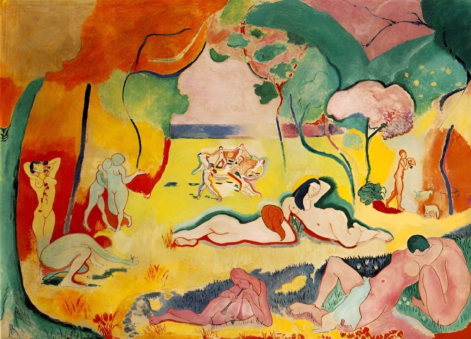La alegría de vivir de Henri Matisse