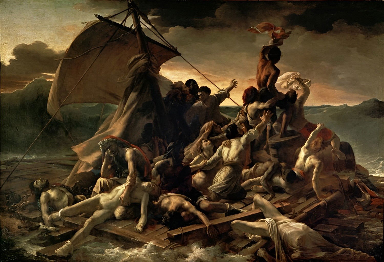 La balsa de la Medusa - Theodore Géricault