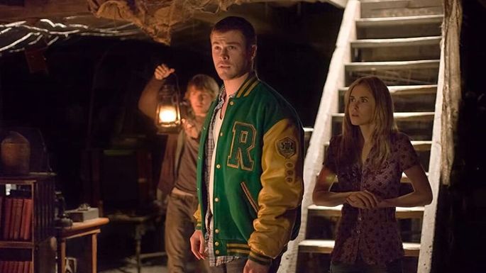 Fotograma de la película La cabaña en el bosque