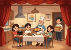 La cena sorpresa
