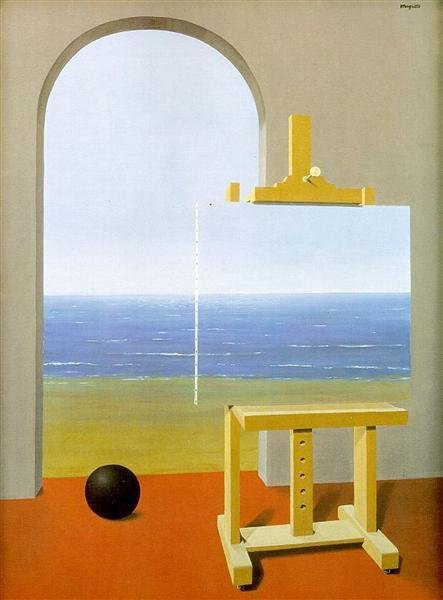 La condición humana René Magritte 1935