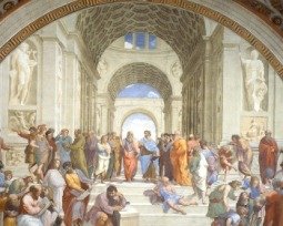 La Escuela de Atenas de Rafael Sanzio