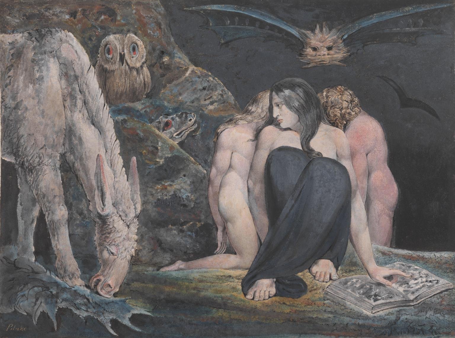 La noche de Enitharmon o Hécate William Blake