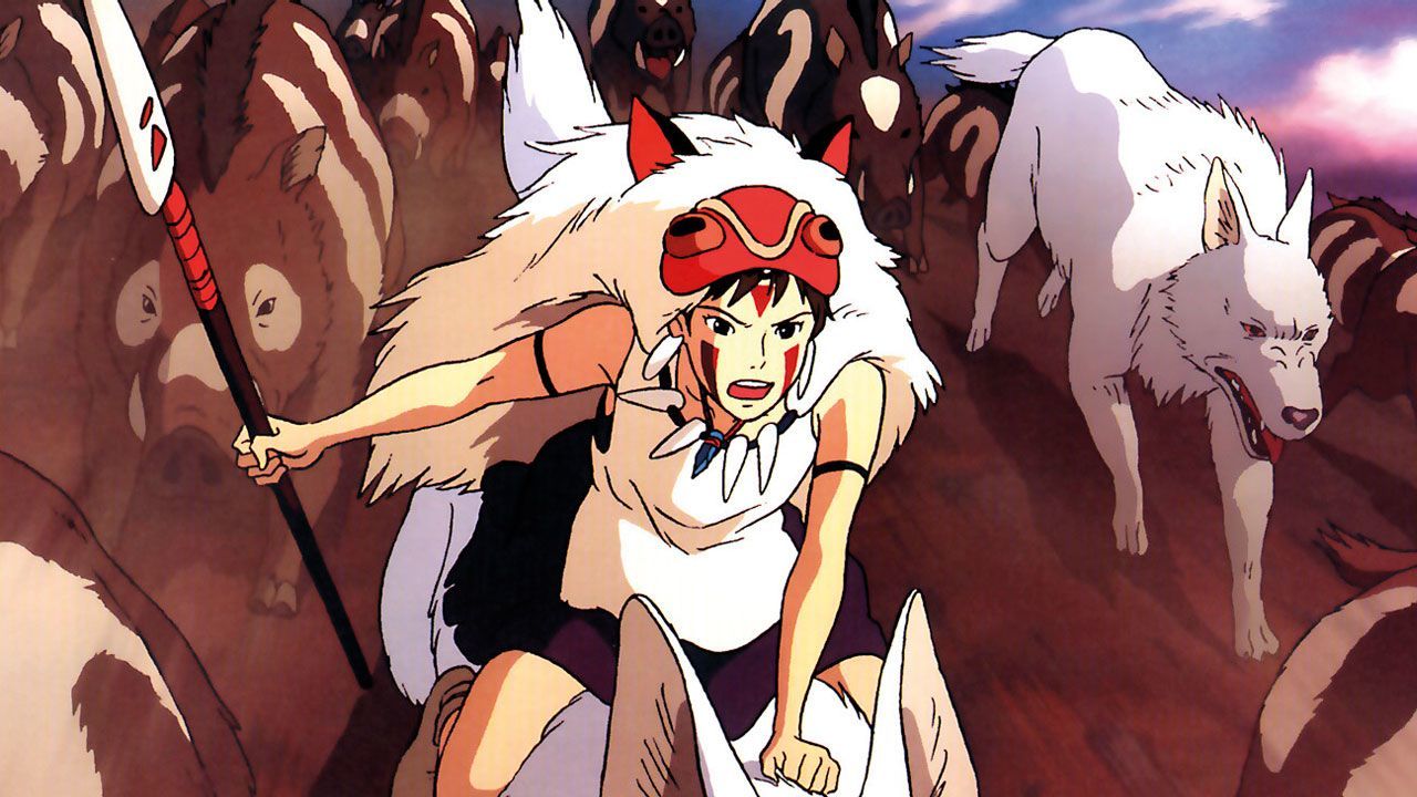 Fotograma de la película La princesa Mononoke