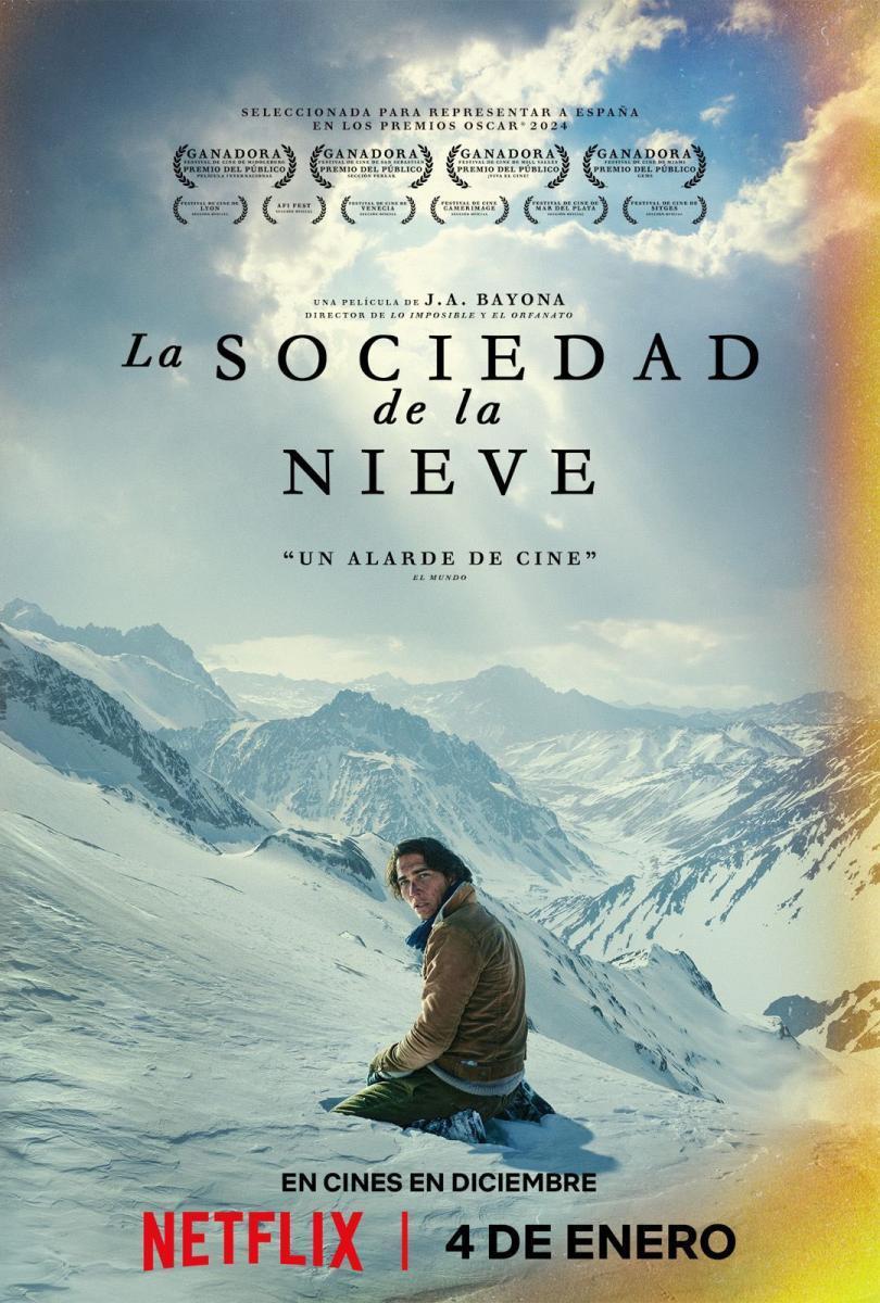 La sociedad de la nieve afiche