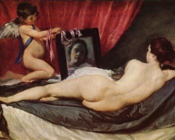 Cuadro La venus del espejo de Diego Velázquez