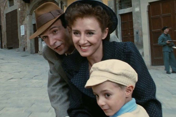 Fotograma de la pelicula La vida es bella