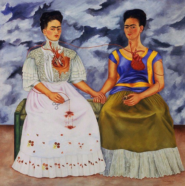Cuadro Las Dos Fridas de Frida Kahlo: Significado y Análisis - Cultura Genial