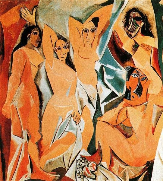Las señoritas de Avignon (1907) - Pablo Picasso