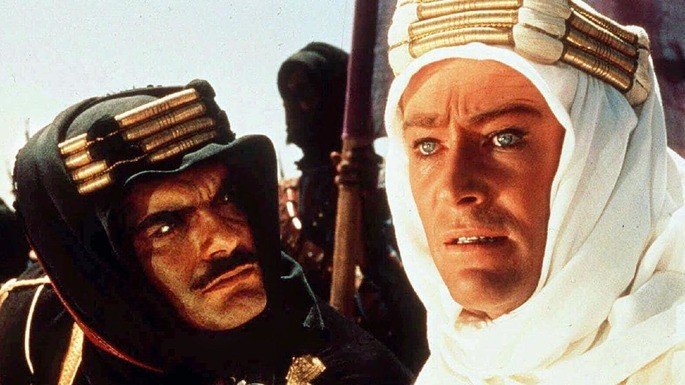 Fotograma de la película Lawrence de Arabia