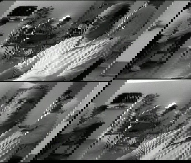 Momento en el que se da a entender que Sammy y Leonard son la misma persona.