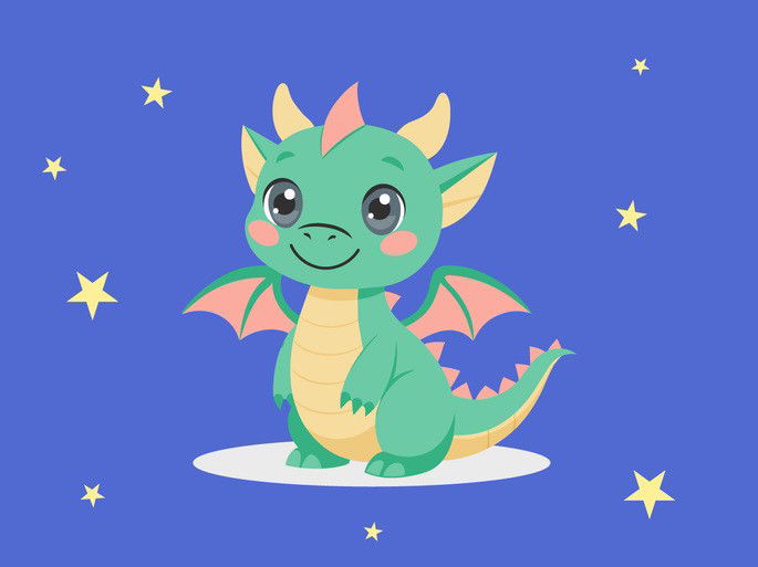 Dragón tierno