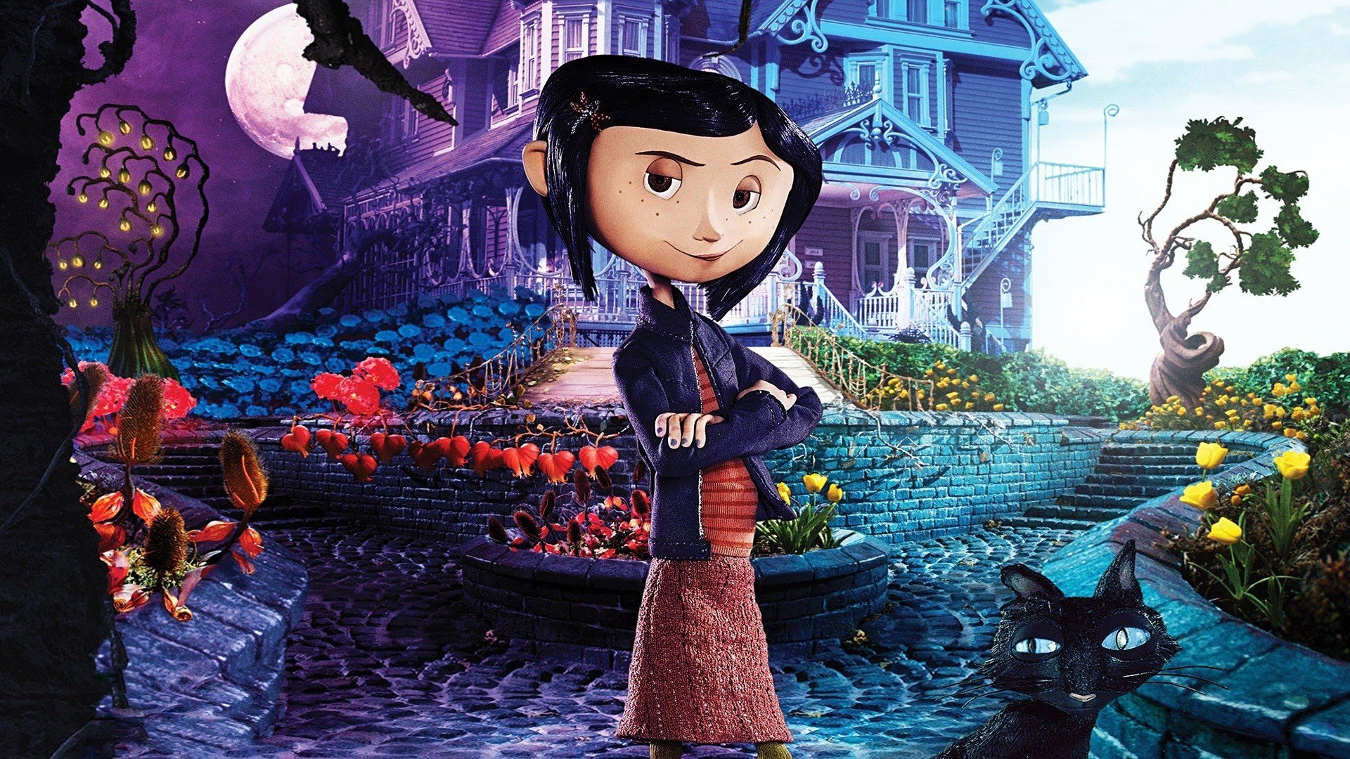 Fotograma de la película los mundos de Coraline