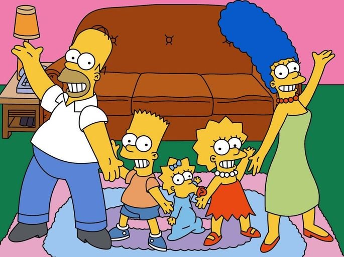 Fotograma de la serie Los Simpsons