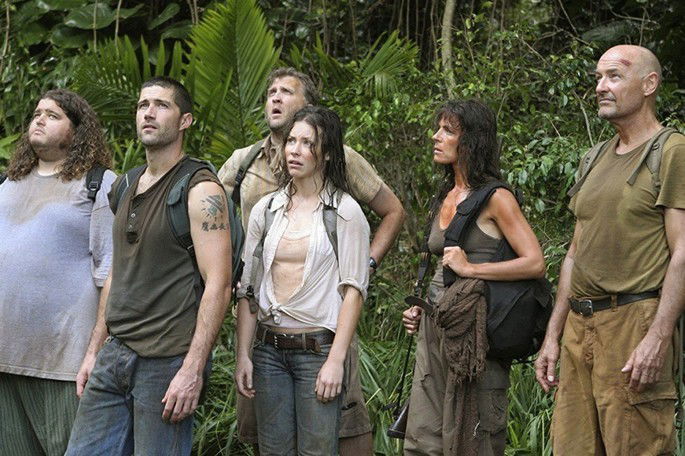 Fotograma de la serie Lost