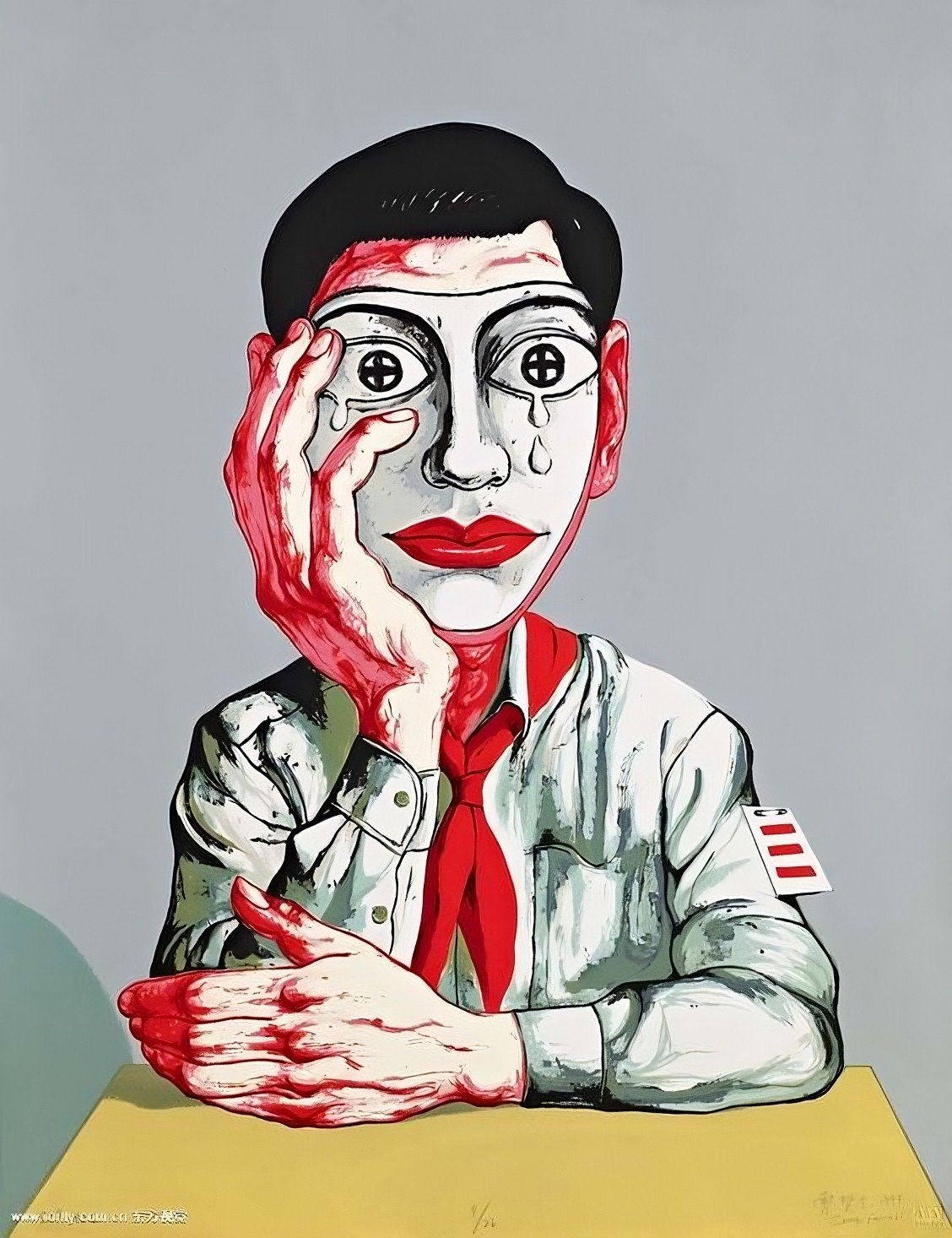 Máscara N°1 (1999) Zeng Fanzhi