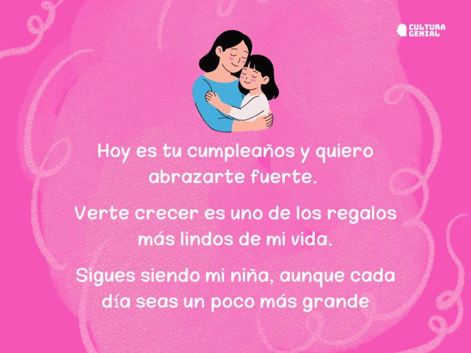 Mensaje de cumpleaños para mi hija 4