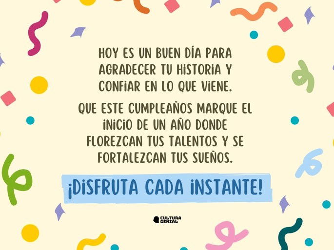 Mensajes de cumpleaños 5