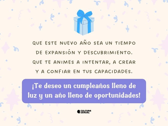 Mensajes de cumpleaños 9